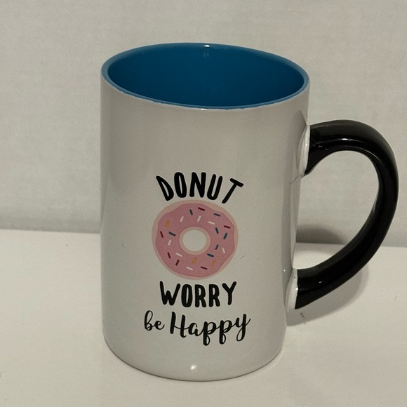 Donut Worry Be Happy  Coffee Mug - Picture 1 of 6
